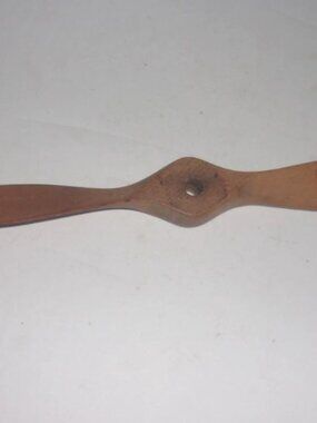 Wooden Model Airplane Propeller 9 inches long ARIEL ?